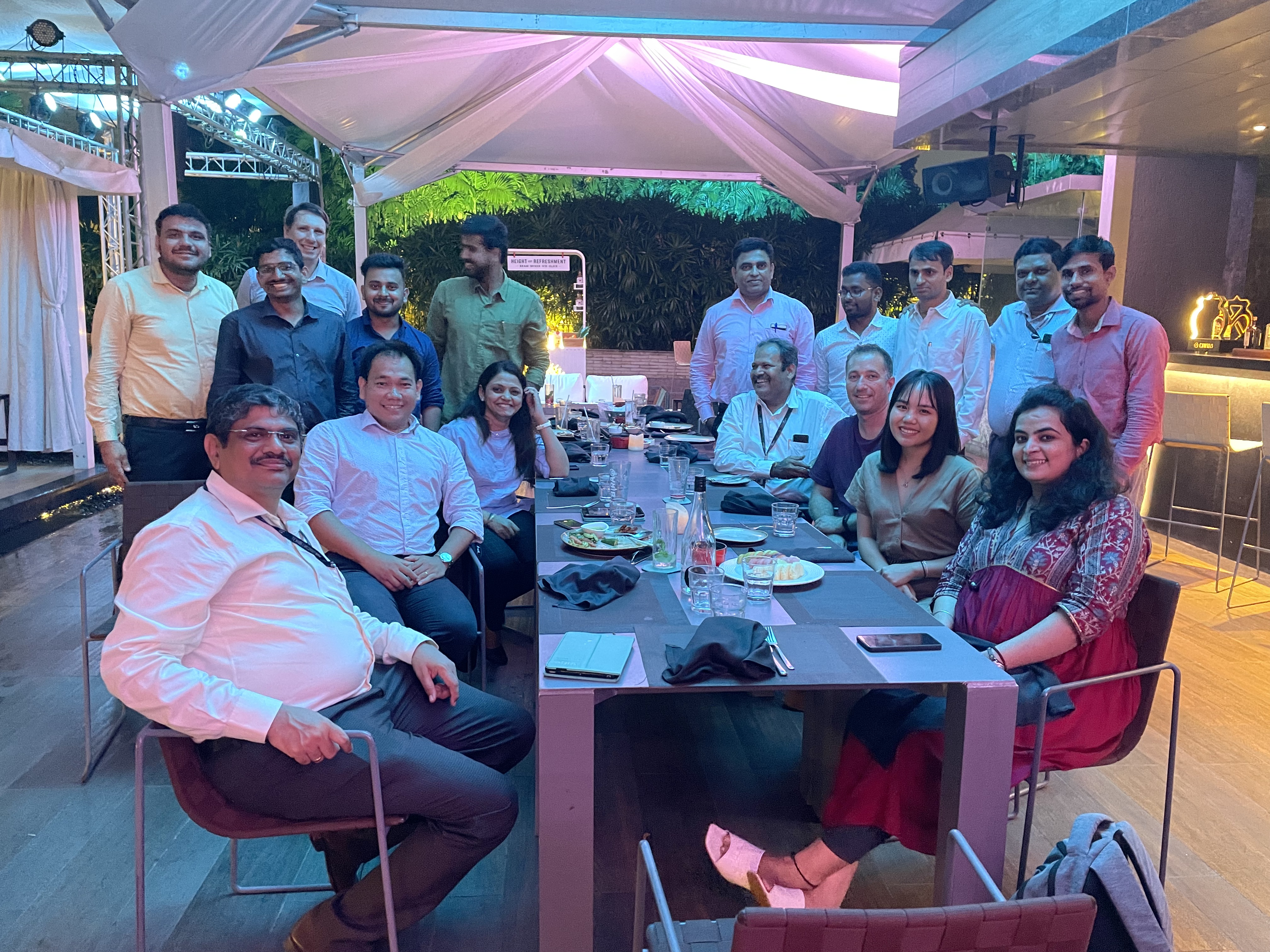 Planning 4D project team in India
