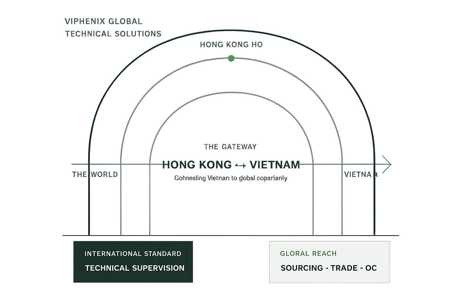 Viphenix Global gateway connecting Vietnam to the world